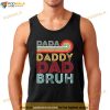 Mens Funny Fathers Day Retro Design Vintage Outfit For Dad Father Shirt