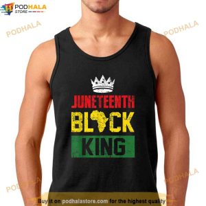 Mens Juneteenth Black King Nutritional Facts Boys Juneteenth Men Shirt 2