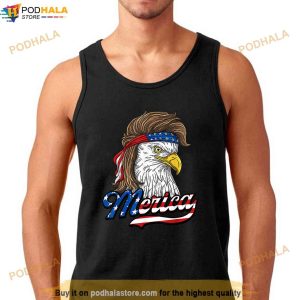Merica Patriotic Usa Eagle Of Freedom 4th Of July Shirt 3