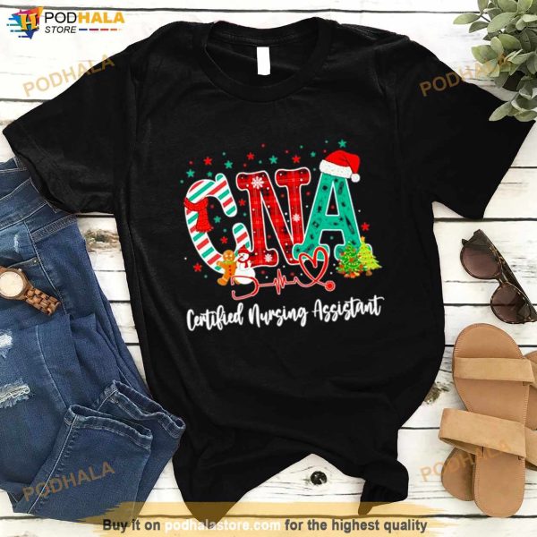 Merry Christmas CNA Certified Nursing Assistant Shirt