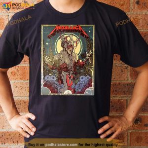 Metallica Rare Concert Prague Shirt 3