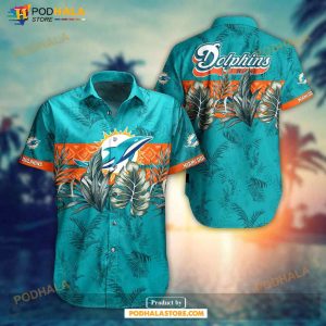 Miami Dolphins Hawaiian Shirt NFL Style Hot Trending Summer