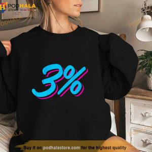 Miami Heat Three Percent Chance Shirt 2