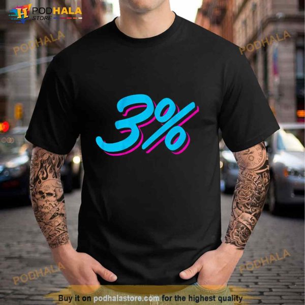Miami Heat Three Percent Chance Shirt