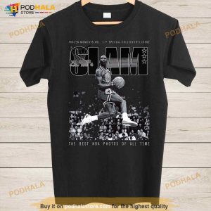 Michael Jordan Vintage Shirt, MJ Dunk SLAM graphic NBA Fan Shirt