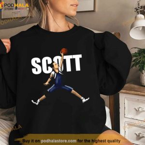 Michael Scott Basketball Air Jordan Logo Inspired Shirt