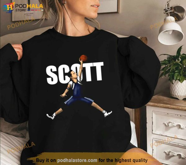 Michael Scott Basketball Air Jordan Logo Inspired Shirt