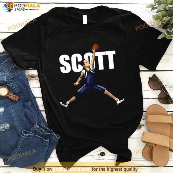 Michael Scott Basketball Air Jordan Logo Inspired Shirt