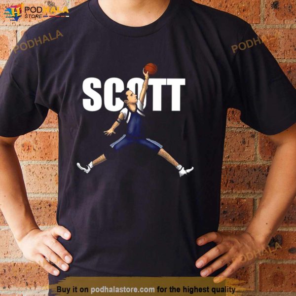 Michael Scott Basketball Air Jordan Logo Inspired Shirt