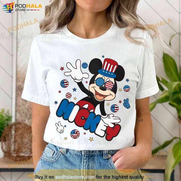 Mickey 4th of July Shirt, Disney Merica Shirt, Independence Day Shirt