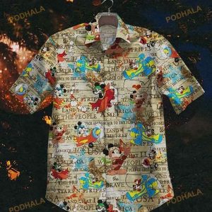 Mickey Ii Funny Hawaiian Shirt, Hawaiian Outfit For Men
