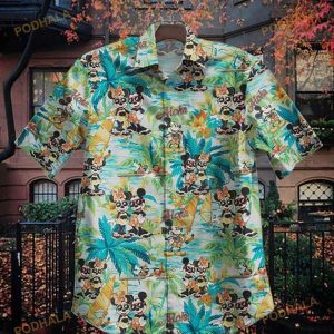 Mickey Iii Funny Hawaiian Shirt, Hawaiian Outfit For Men