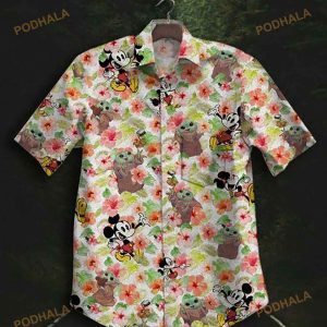 Mickey Iv Funny Hawaiian Shirt, Hawaiian Outfit For Men