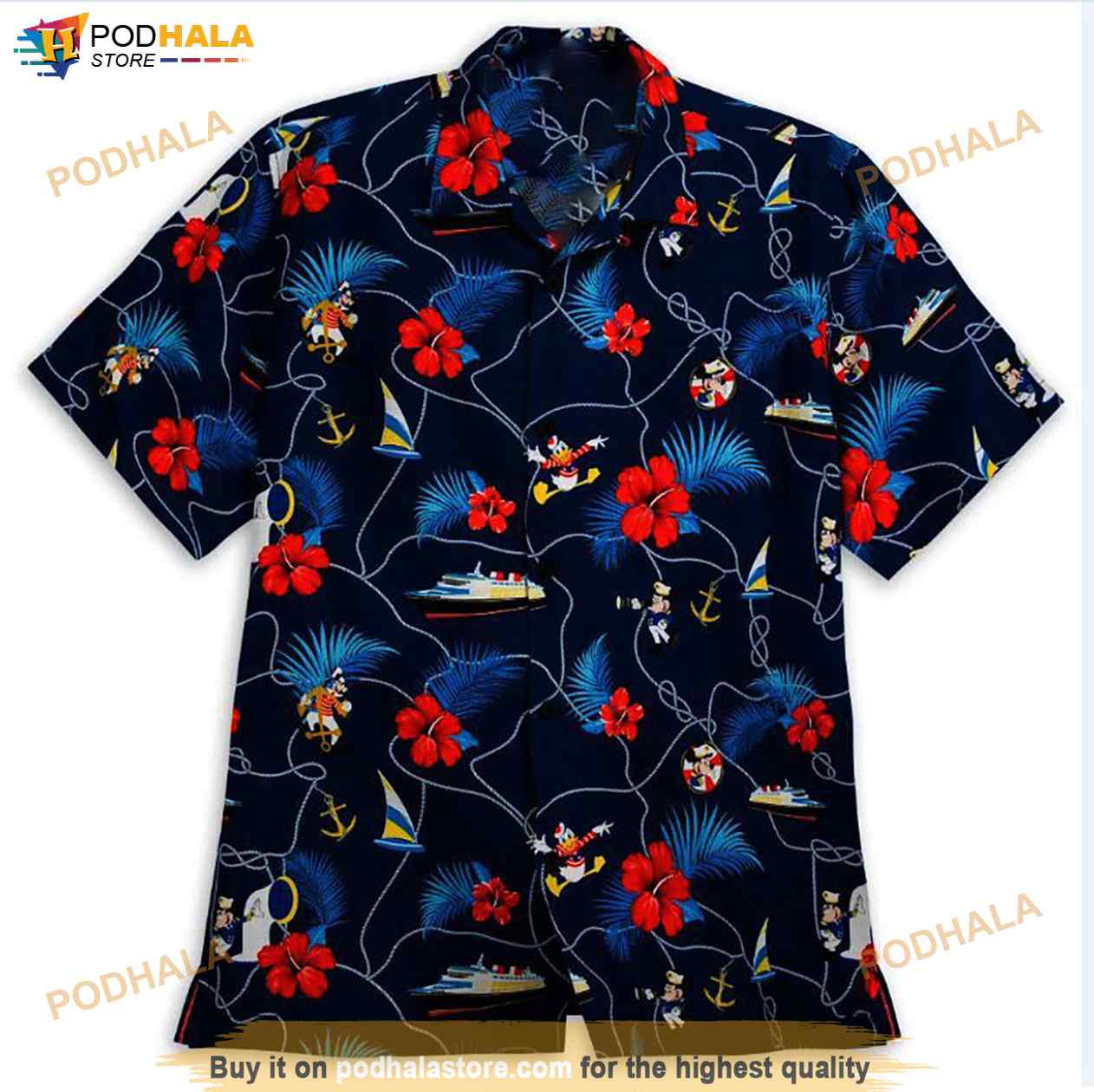 Mickey Mouse Disney 2 Funny Hawaiian Shirt Mickey Mouse Disney 2 Funny Hawaiian Shirt