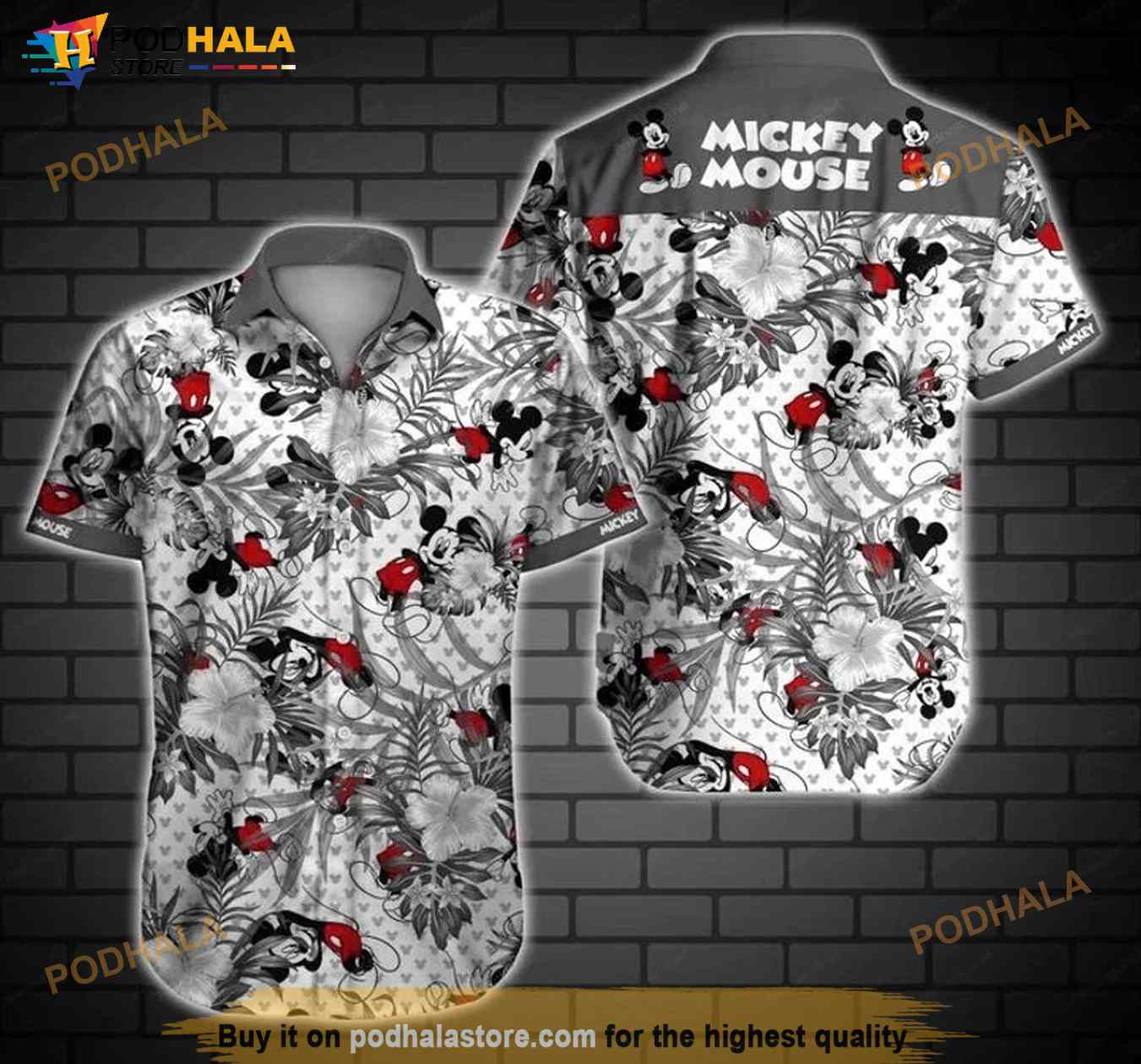 Mickey Mouse Disney Hawaiian Shirt Mickey Mouse Disney Hawaiian Shirt