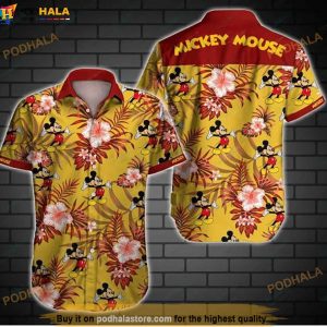 Mickey Mouse Funny Hawaiian Shirt, Hawaiian Outfit For Men