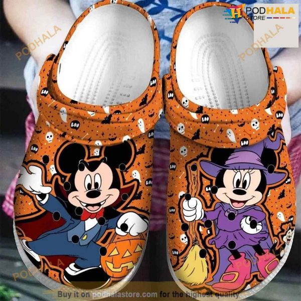 Mickey Mouse Minnie Crocs Clogs Shoes