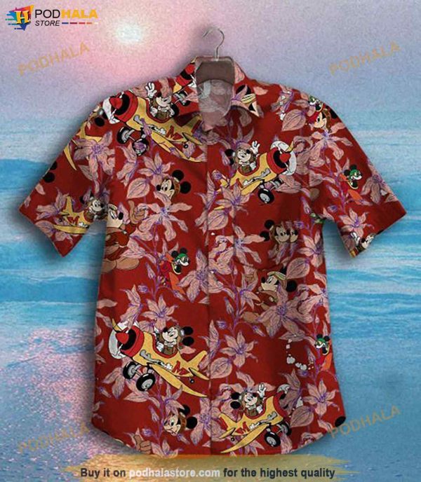 Mickey Mouse Viii Funny Hawaiian Shirt, Hawaiian Outfit For Men