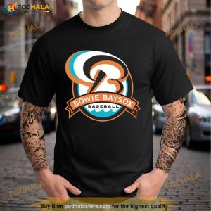 Milb Bowie Baysox Baseball Logo Shirt 3