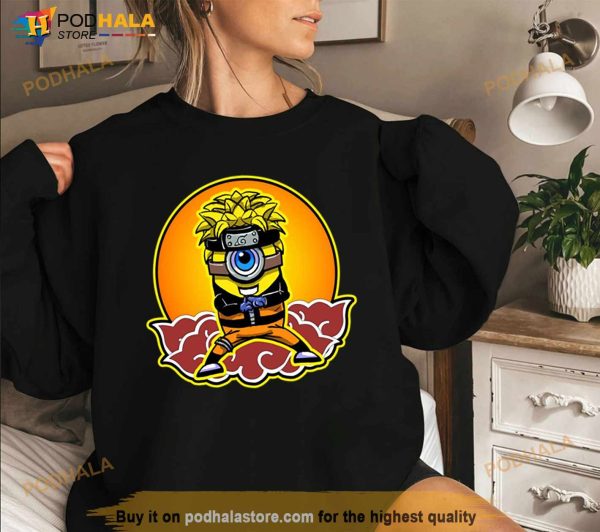 Minion Parody Naruto Uzumaki Naruto Shippuden Shirt