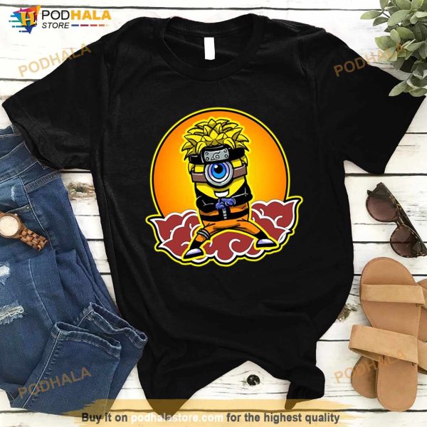 Minion Parody Naruto Uzumaki Naruto Shippuden Shirt