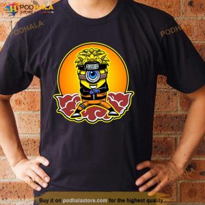 Minion Parody Naruto Uzumaki Naruto Shippuden Shirt 3