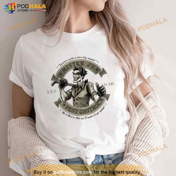 Mister J’s Pest Control Sepia Harley Quinn Shirt