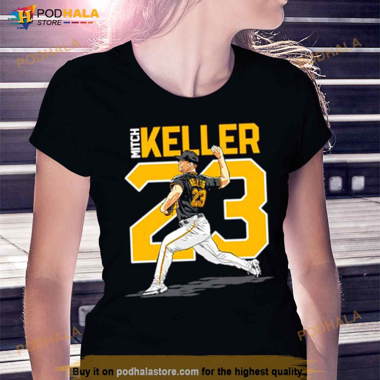 Mitch Keller Pittsburgh Pirates MLBPA Shirt - Bring Your Ideas