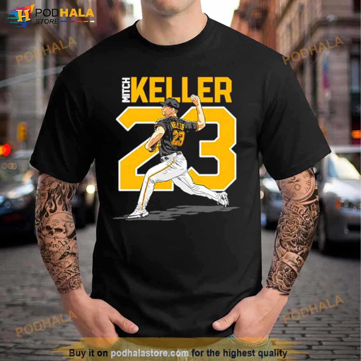 Mitch Keller Pittsburgh Pirates MLBPA Shirt - Bring Your Ideas