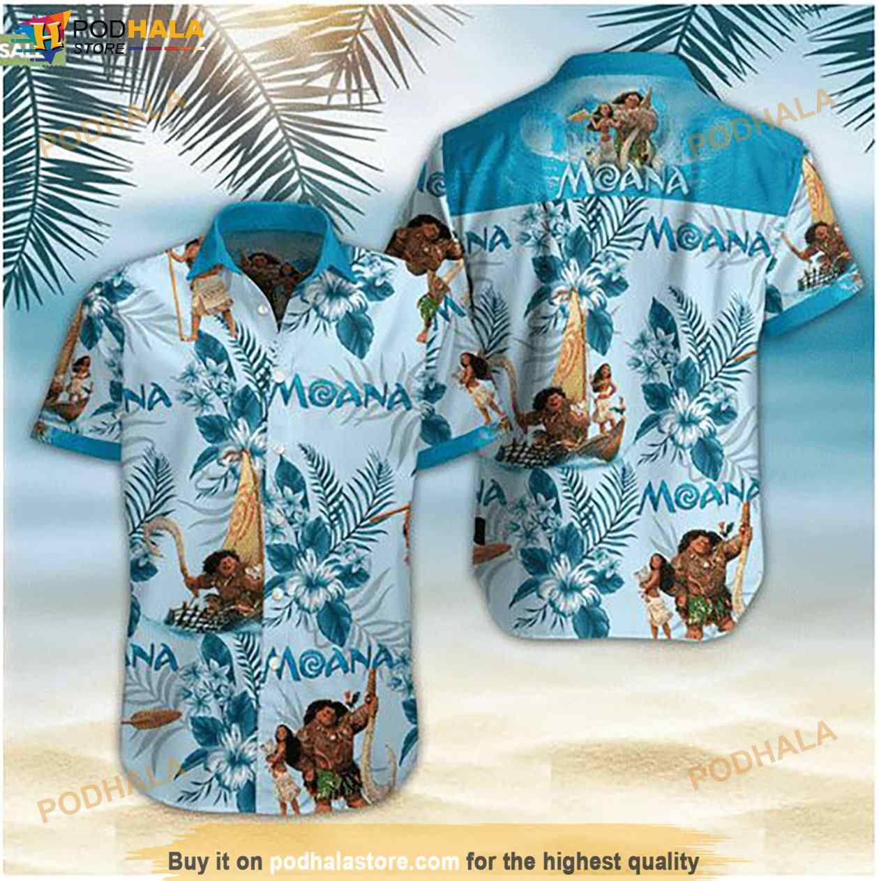 Moana Funny Hawaiian Shirt, Hawaiian Outfit For Men Moana Funny Hawaiian Shirt, Hawaiian Outfit For Men