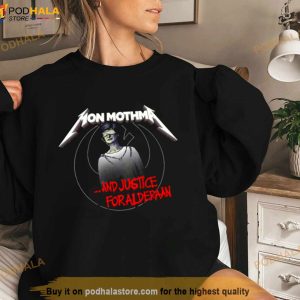 Mon Mothma And Justice Foralderaan Metal Rock Logo Star Wars Shirt 3