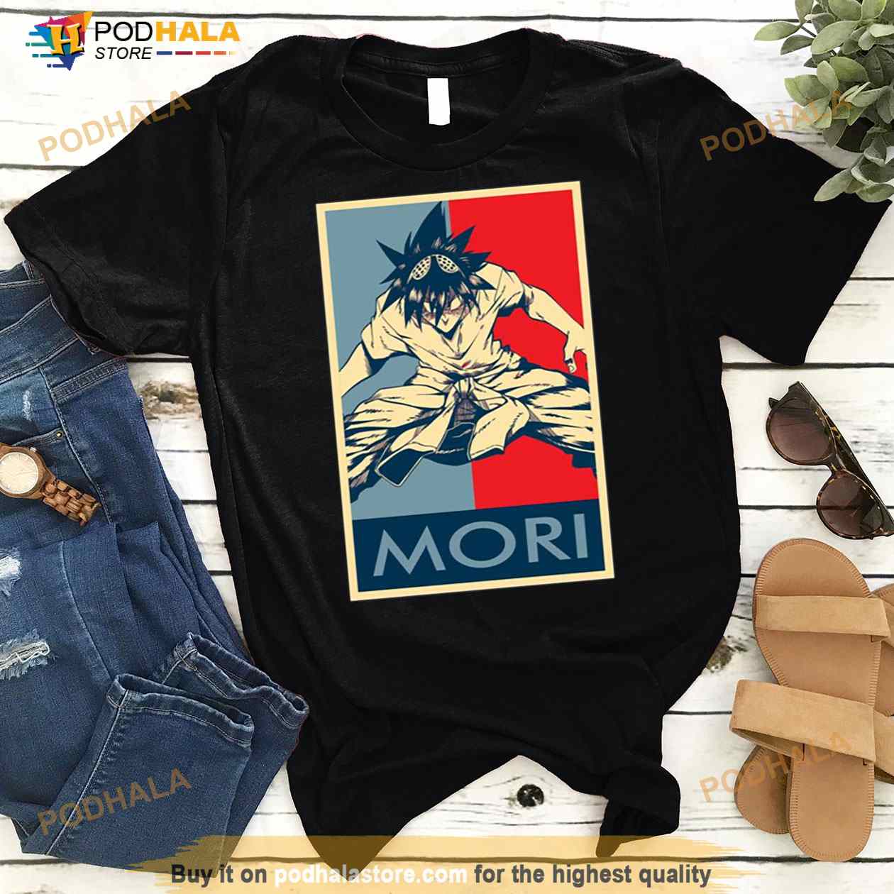 THE GOD OF HIGH SCHOOL - JIN MORI UNISEX T-SHIRT