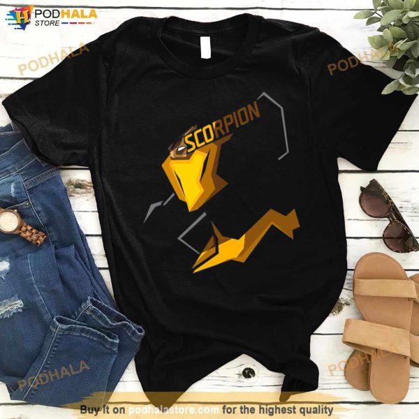 Mortal Kombat Mosaic Scorpion Cool Art Shirt