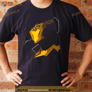 Mortal Kombat Mosaic Scorpion Cool Art Shirt 2