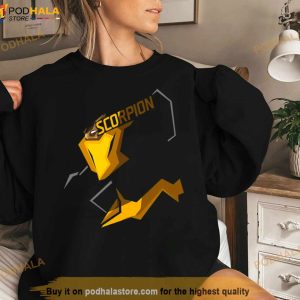 Mortal Kombat Mosaic Scorpion Cool Art Shirt 3