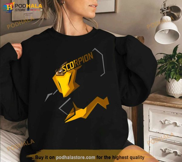Mortal Kombat Mosaic Scorpion Cool Art Shirt