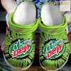 Mountain Dew Crocs Clog Shoes