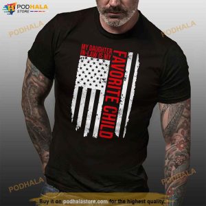 My Daughter In law Is My Favorite Child Flag American Shirt Father In Law Gift 3