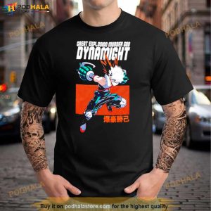 My Hero Academia Bakugo Hero Name Shirt 3