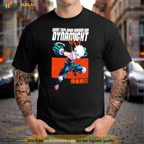 My Hero Academia Bakugo Hero Name Shirt