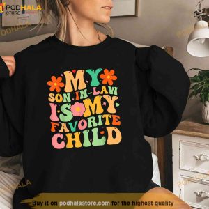 My SonInLaw Is My Favorite Child Funny Retro Mother in Law Shirt