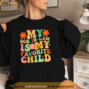My Soninlaw Is My Favorite Child Funny Retro Mother In Law Trending Shirt 2