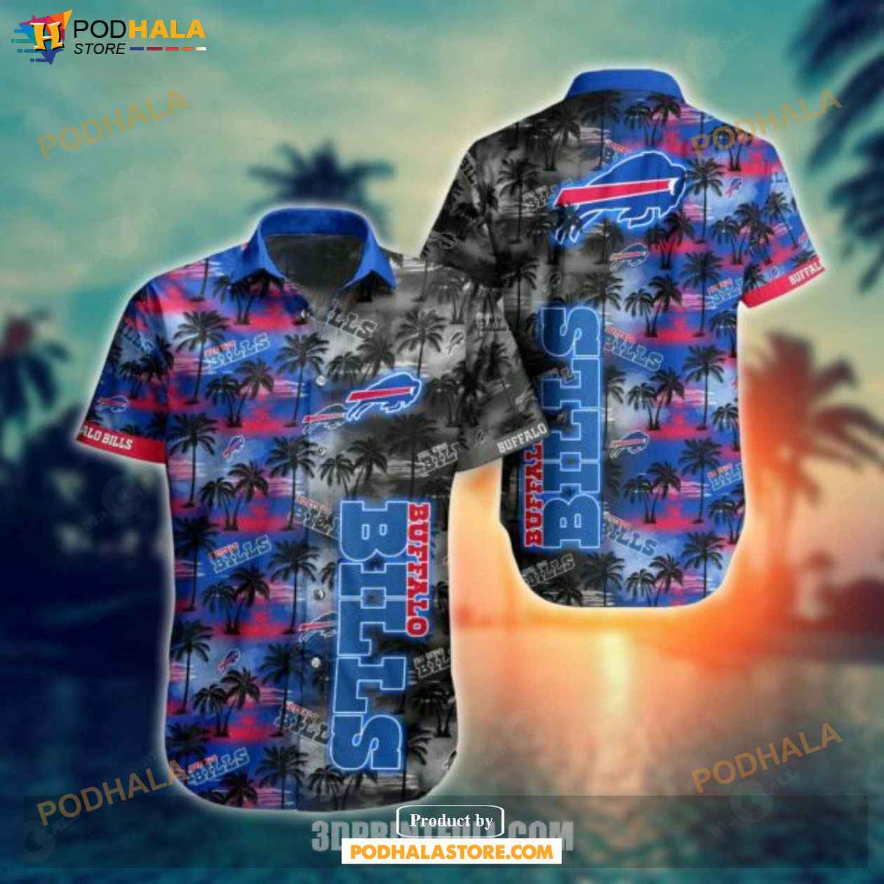 Buffalo Bills Nfl Hawaii Summer Hawaiian Shirt And Short