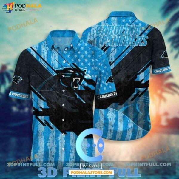 NFL Carolina Panthers Hawaiian Shirt For Fans