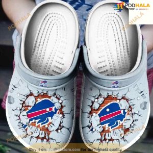 NFL Football Buffalo Bills Adults Crocs Clog Shoes
