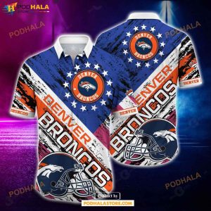 NFL Denver Broncos Grateful Dead Hawaiian Shirt