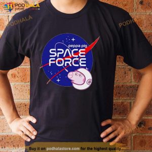 Nasa Peppa Pig Space Force Shirt 2