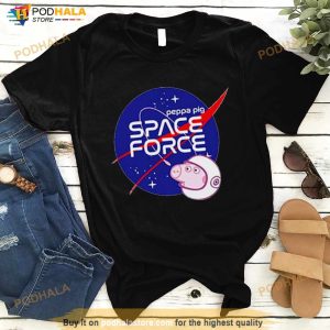 Nasa Peppa Pig Space Force Shirt 3
