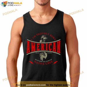Native American Indian Strong Pride Retro Cree Tribe Native Shirt 3