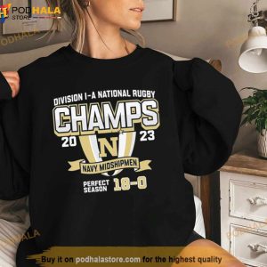 Navy Midshipmen 2023 NCAA Men’s Rugby National Champions T Shirt